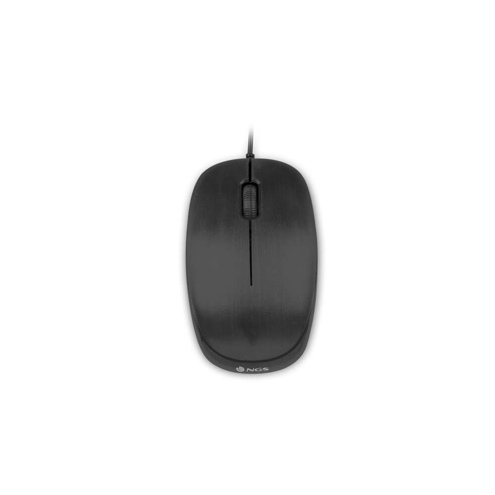 Rato NGS USB 1000dpi  3 Botões - Uso ambidestro
