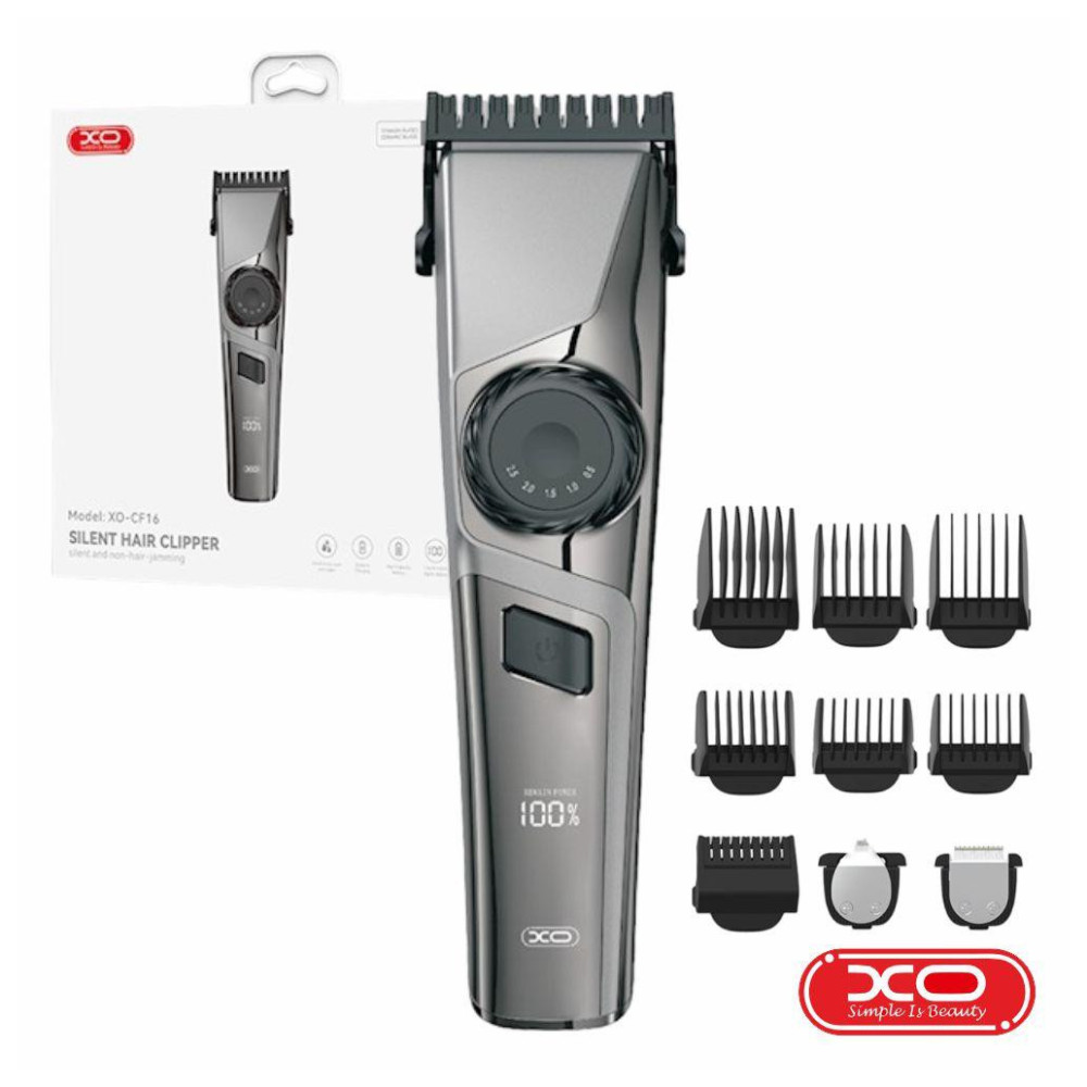 Máquina Cortar Cabelo S/ Fios C/ LCD 2000mAh- XO