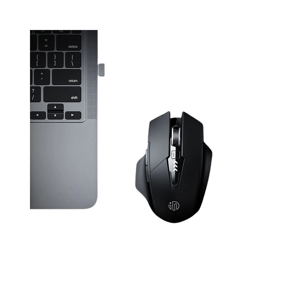 Rato Inphic F1 Wifi 2.4g S/fios 500mah Preto (versão wireless)