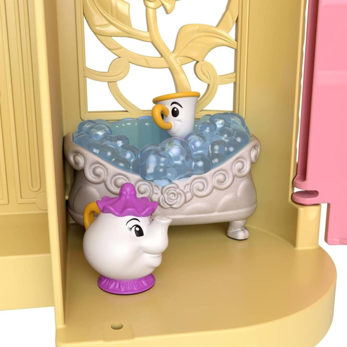 Disney - Mini casa de bonecas Castelo de Bela da Disney Princess