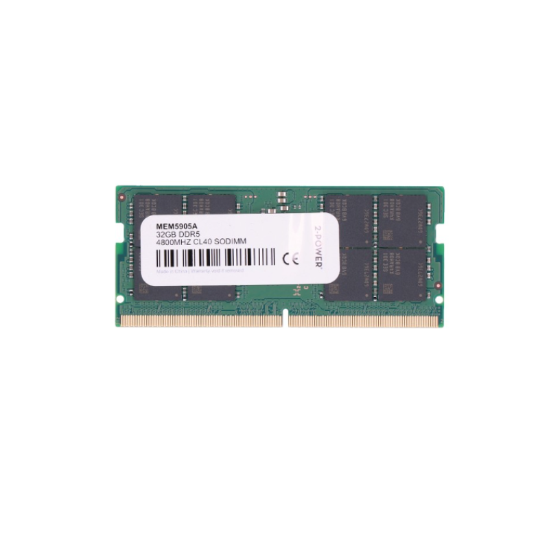 Memória RAM 32GB DDR5 4800MHz CL40 SODIMM