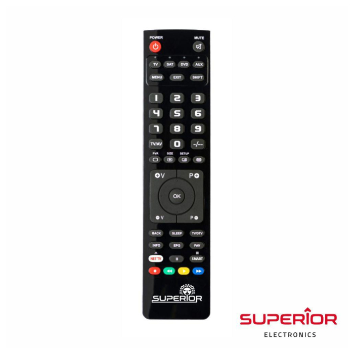 Comando de TV Programável 4:1