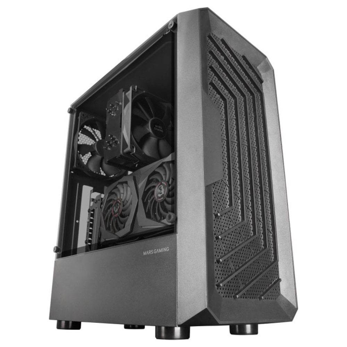 Caixa ATX Mars Gaming MC-2000 Professional Mesh Front (Preto)