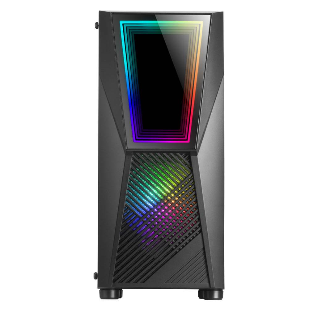 Caixa ATX Mars Gaming MC777 Premium ARGB Vidro Temperado (Preto)