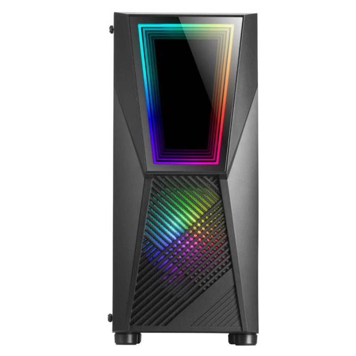 Caixa ATX Mars Gaming MC777 Premium ARGB Vidro Temperado (Preto)