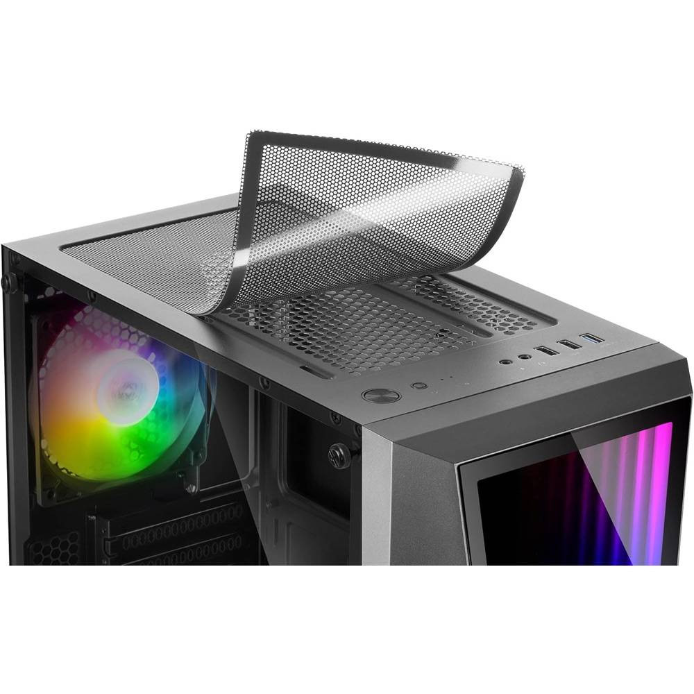 Caixa ATX Mars Gaming MC777 Premium ARGB Vidro Temperado (Preto)