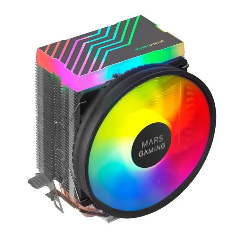 Cooler CPU Mars Gaming MCPU33 ARGB 110mm (Preto)