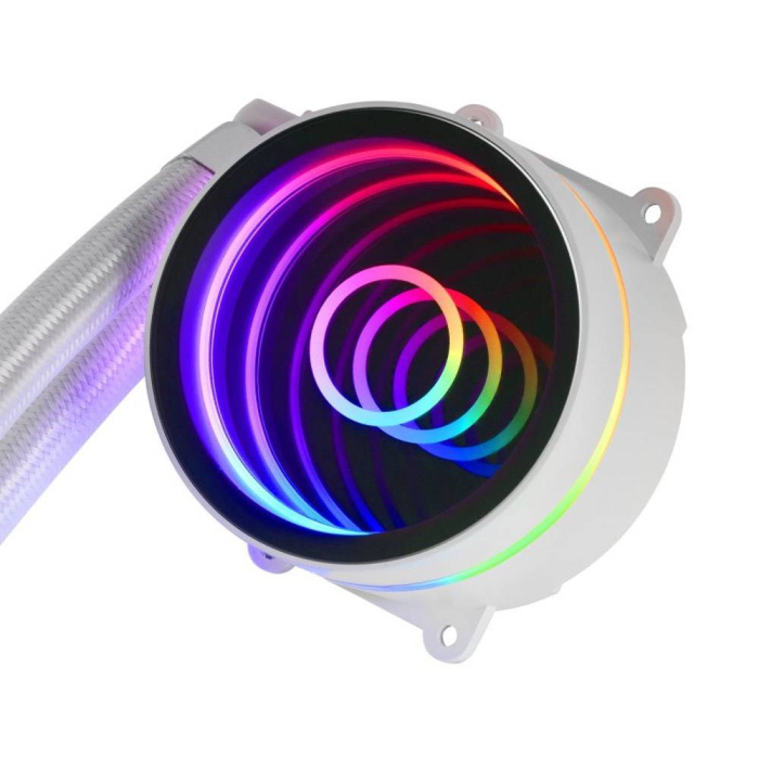 Water Cooler CPU Mars Gaming 240mm FRGB All-In-One (Branco)