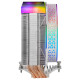 Air Cooler CPU Mars Gaming Dual Mirror Infinite ARGB (Branco)