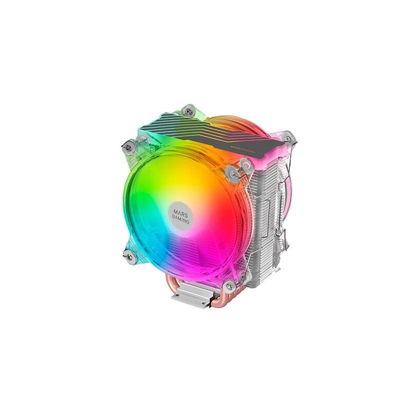 Dissipador Mars Gaming com Duplo Ventilador CPU 120mm