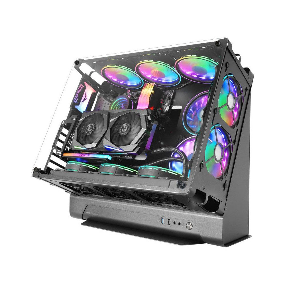 Caixa PC Mars Gaming MCB XL USB 3.0 com Janela (Preta)