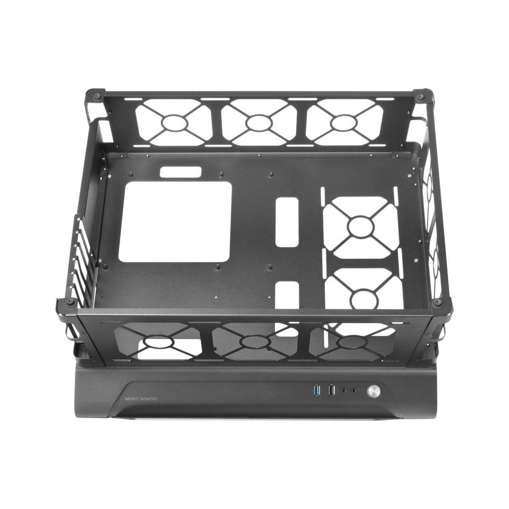 Caixa PC Mars Gaming MCB XL USB 3.0 com Janela (Preta)