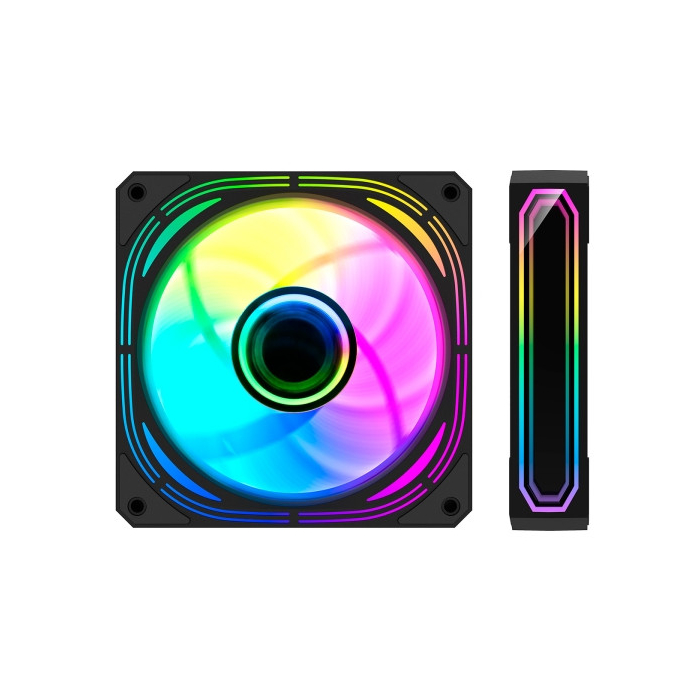 KIT Coolbox 4 Ventoinhas 12cm ARGB Infinity Pro