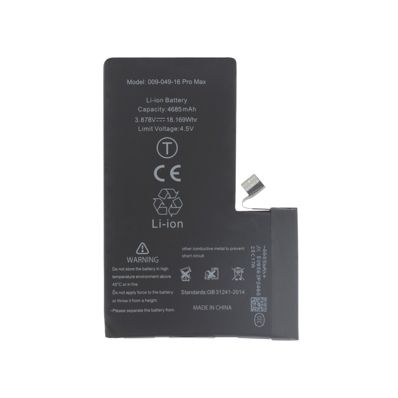 Bateria iPhone 16 Pro Max (Compatível HQ) -
