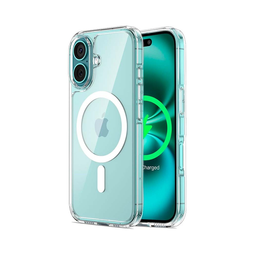Capa Magsafe Compatível para iPhone 16 6.1’’ Transparente
