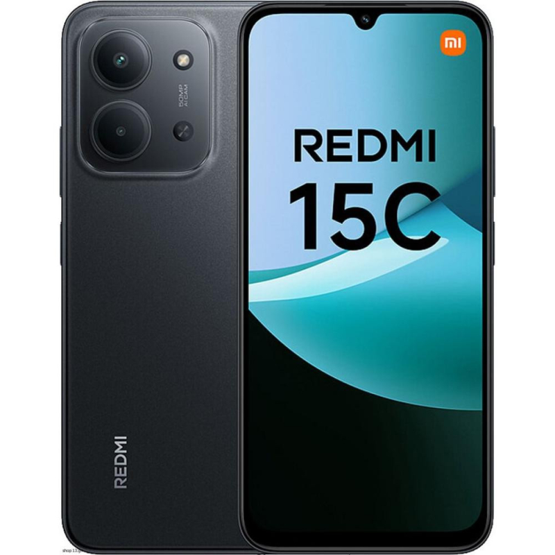 Smartphone Xiaomi Redmi 15C 4G NFC 6.9" 128GB 4GB (Midnight Black)