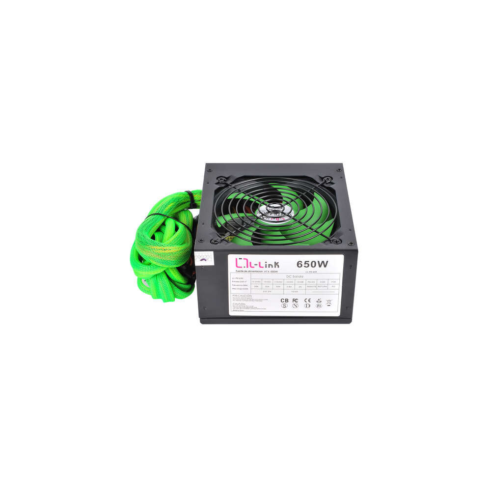 Fonte de Alimentação L-Link ATX 650W (Preto)