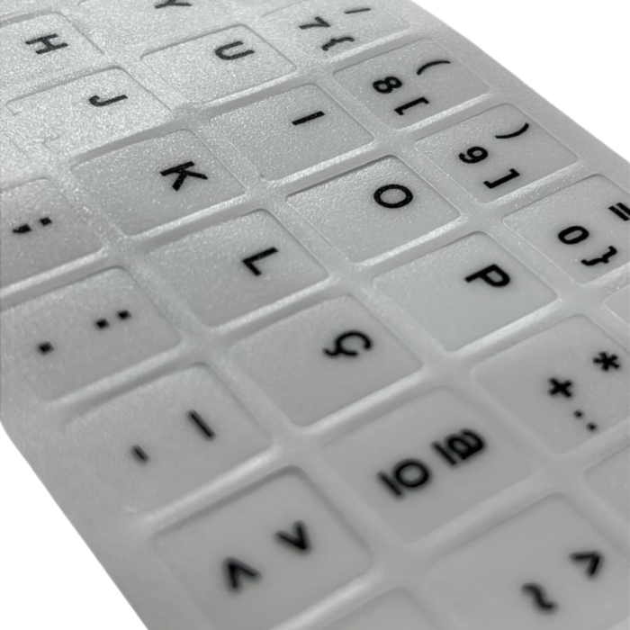 Sticker conversão Teclado PT Branco