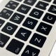 Sticker conversão Teclado PT Preto MacBook (14x14)