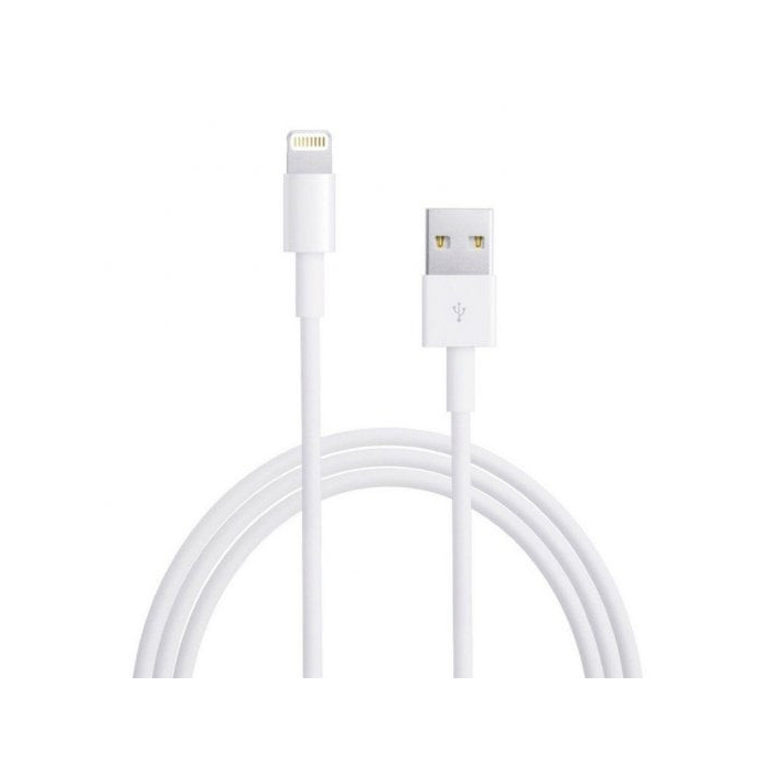 Cabo USB-A Macho - Lightning (Branco)