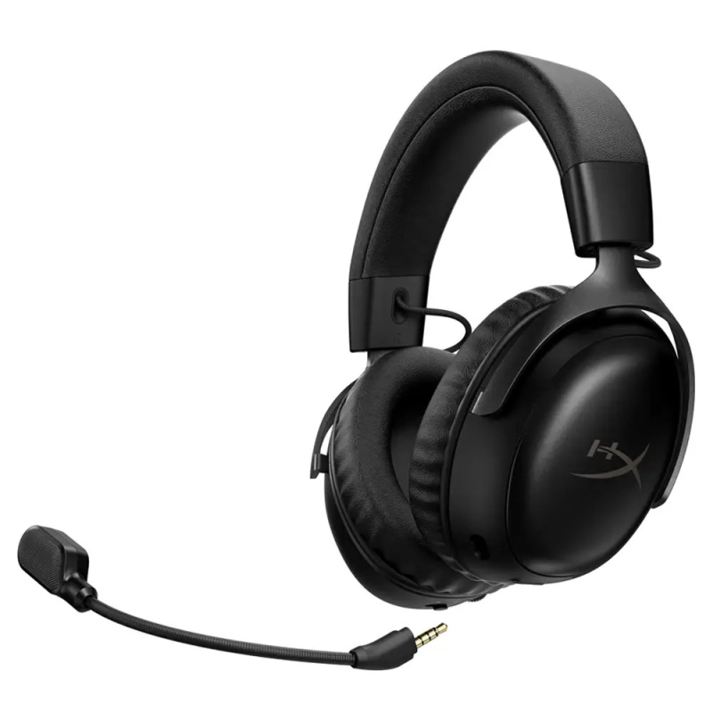 Headset HyperX Cloud III S DTS Wireless/Bluetooth Preto