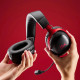 Headset HyperX Cloud III S DTS Wireless/Bluetooth Preto