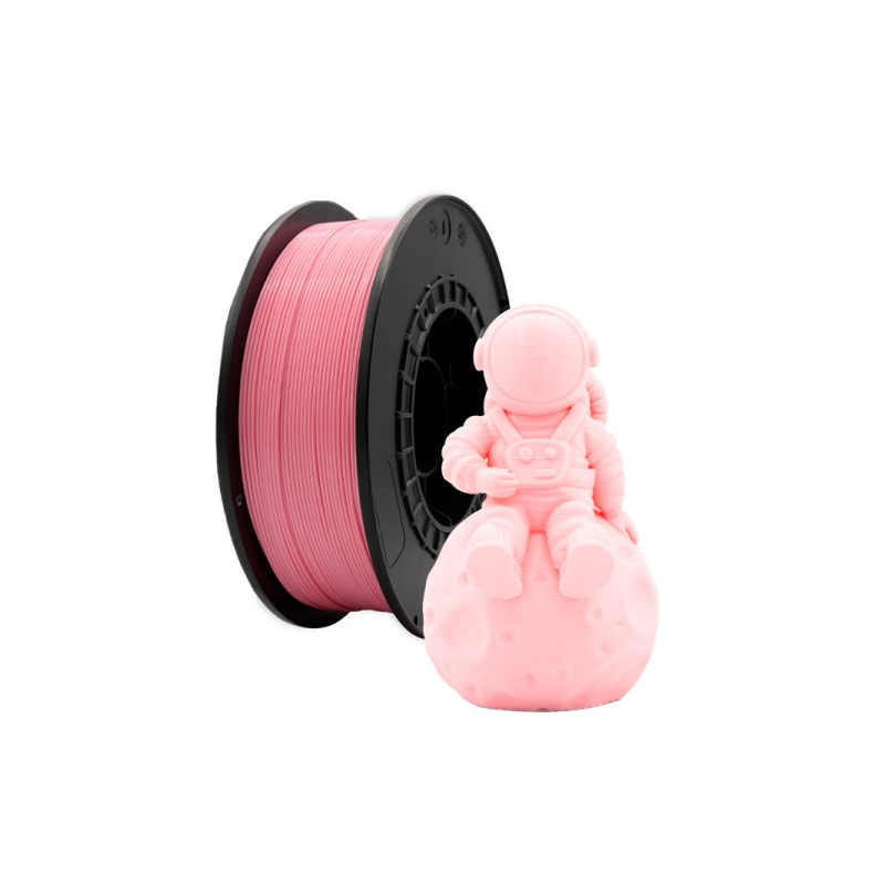 Filamento PLA para impressão 3D Diâmetro 1,75 mm (Rosa Creme)