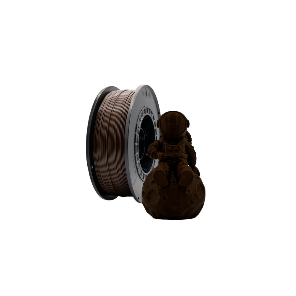 Filamento PLA para impressão 3D Diâmetro 1,75 mm (Ébano)