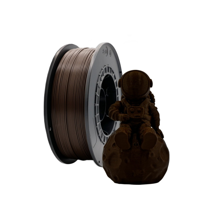 Filamento PLA para impressão 3D Diâmetro 1,75 mm (Ébano)