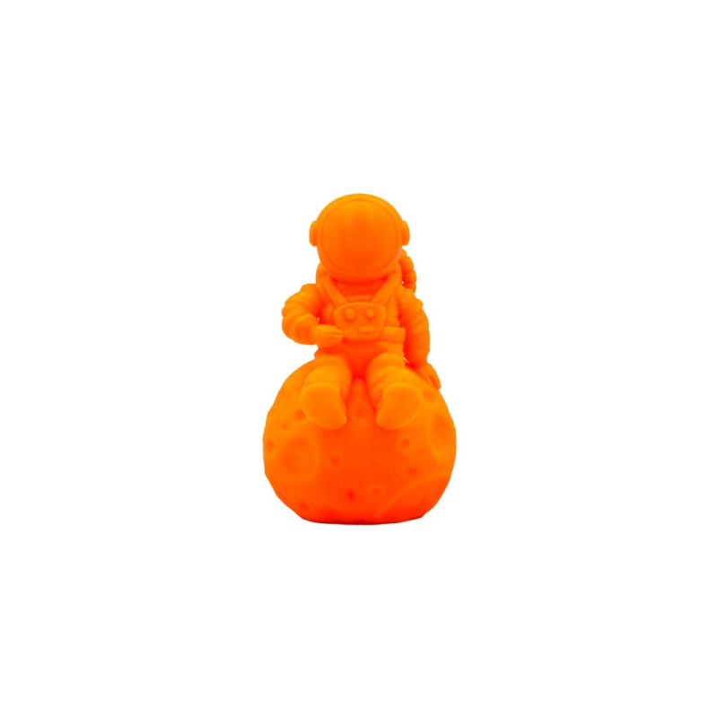 Filamento PLA para impressão 3D Diâmetro 1,75 mm (Laranja Florescente)