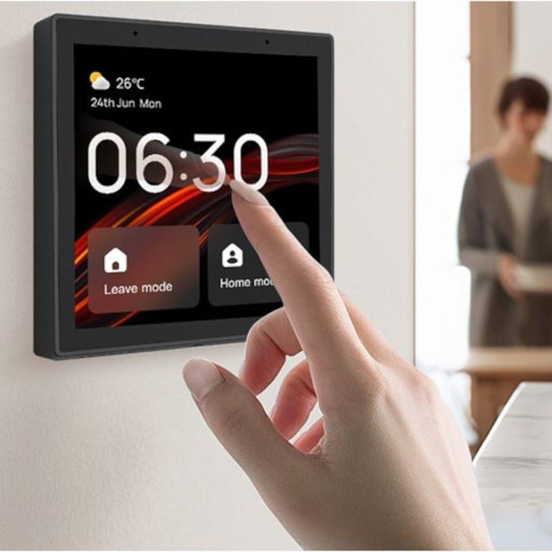 Painel de Controlo Inteligente - Avatto T6E S Z Bluetooth - Preto