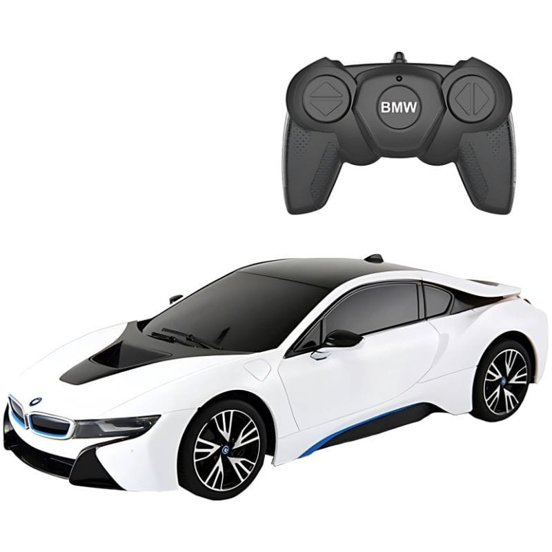 Carro RC Telecomandado RASTAR 1:18 BMW i8 (Branco)