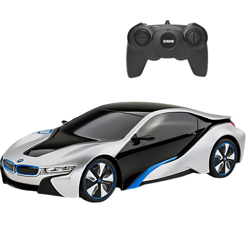 Carro RC Telecomandado RASTAR 1/24 BMW i8 (Branco)