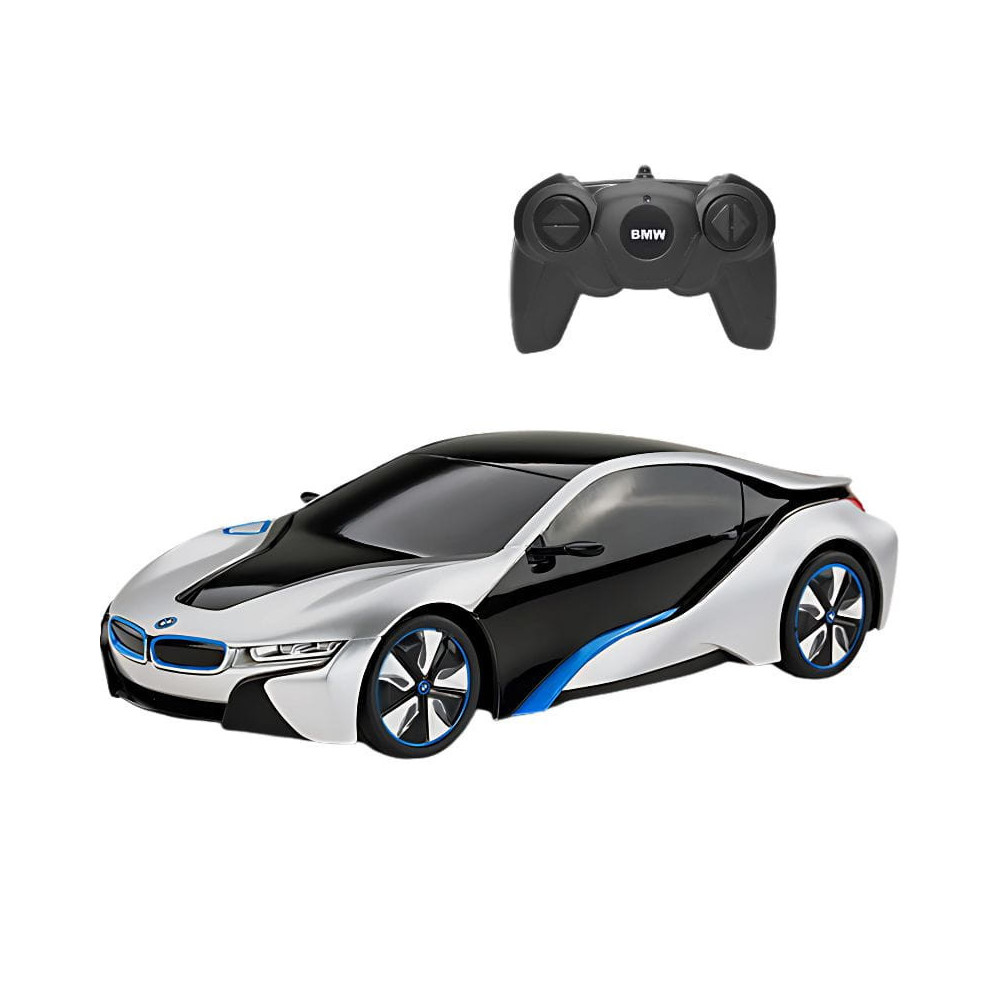 Carro RC Telecomandado RASTAR 1/24 BMW i8 (Branco)