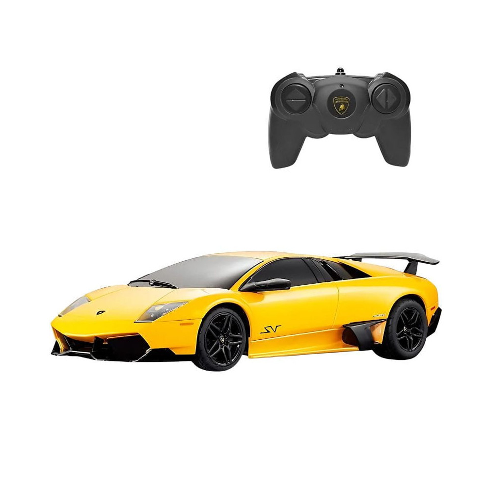Carro RC Telecomandado RASTAR 1/24 Lamborghini LP670-4 (Amarelo)