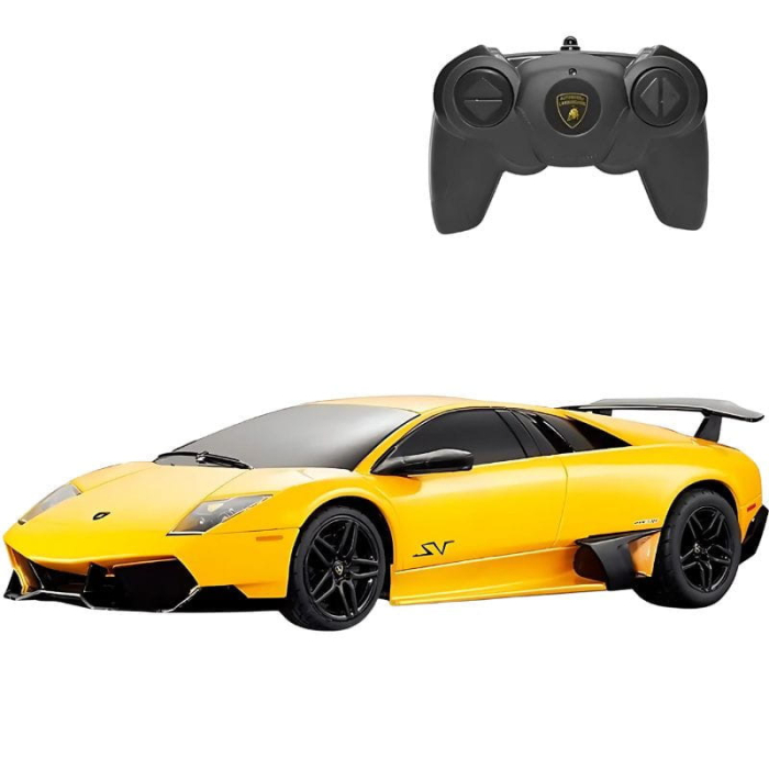 Carro RC Telecomandado RASTAR 1/24 Lamborghini LP670-4 (Amarelo)
