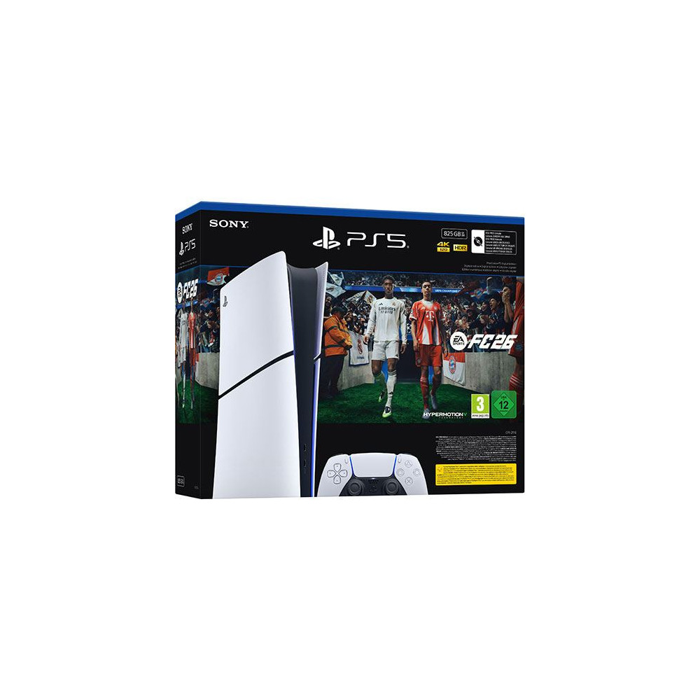 Consola PlayStation 5 Slim + Jogo EA Sports FC 26 825GB (Edição Digital) - SONY