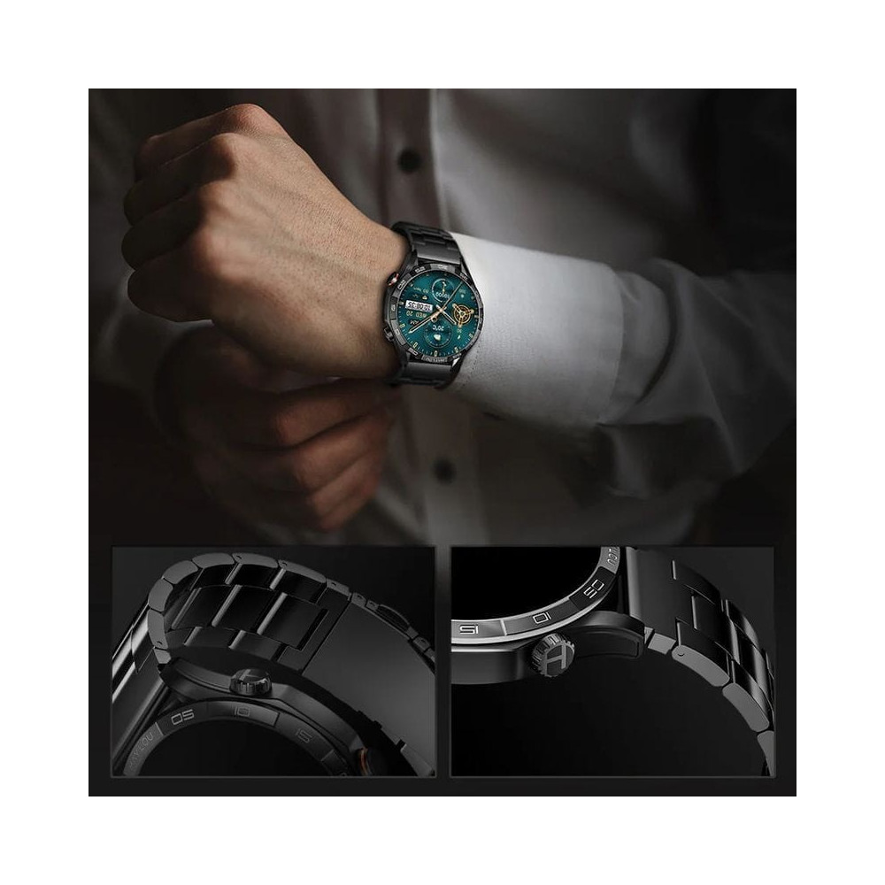 Smartwatch Haylou 5 - Pack 2 Braceletes (Preto)