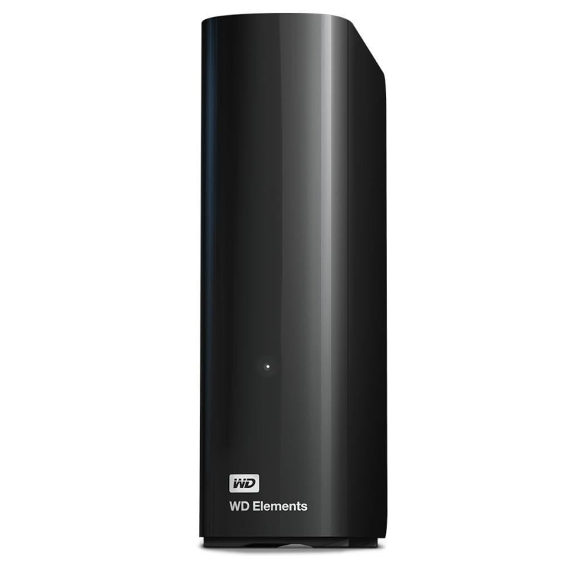 Disco Externo 3.5" Western Digital WD Elements Desktop 8TB USB 3.2 (Preto)