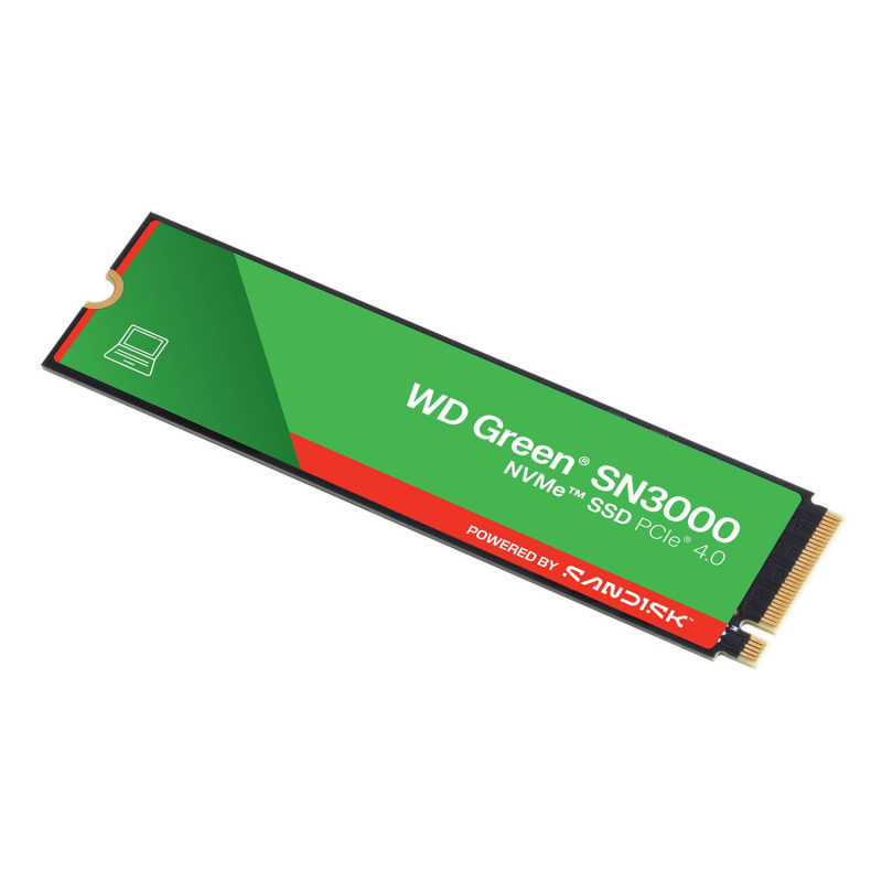 Disco SSD Western Digital Green SN3000 2TB Gen4 M.2 NVMe (5000/4200MB/s)