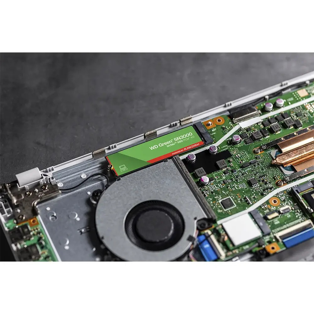 Disco SSD Western Digital Green SN3000 2TB Gen4 M.2 NVMe (5000/4200MB/s)