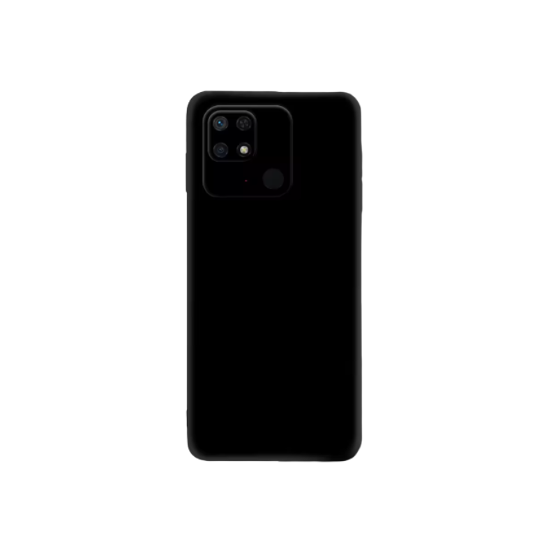 Capa Silicone Xiaomi Redmi 10C (Preta)