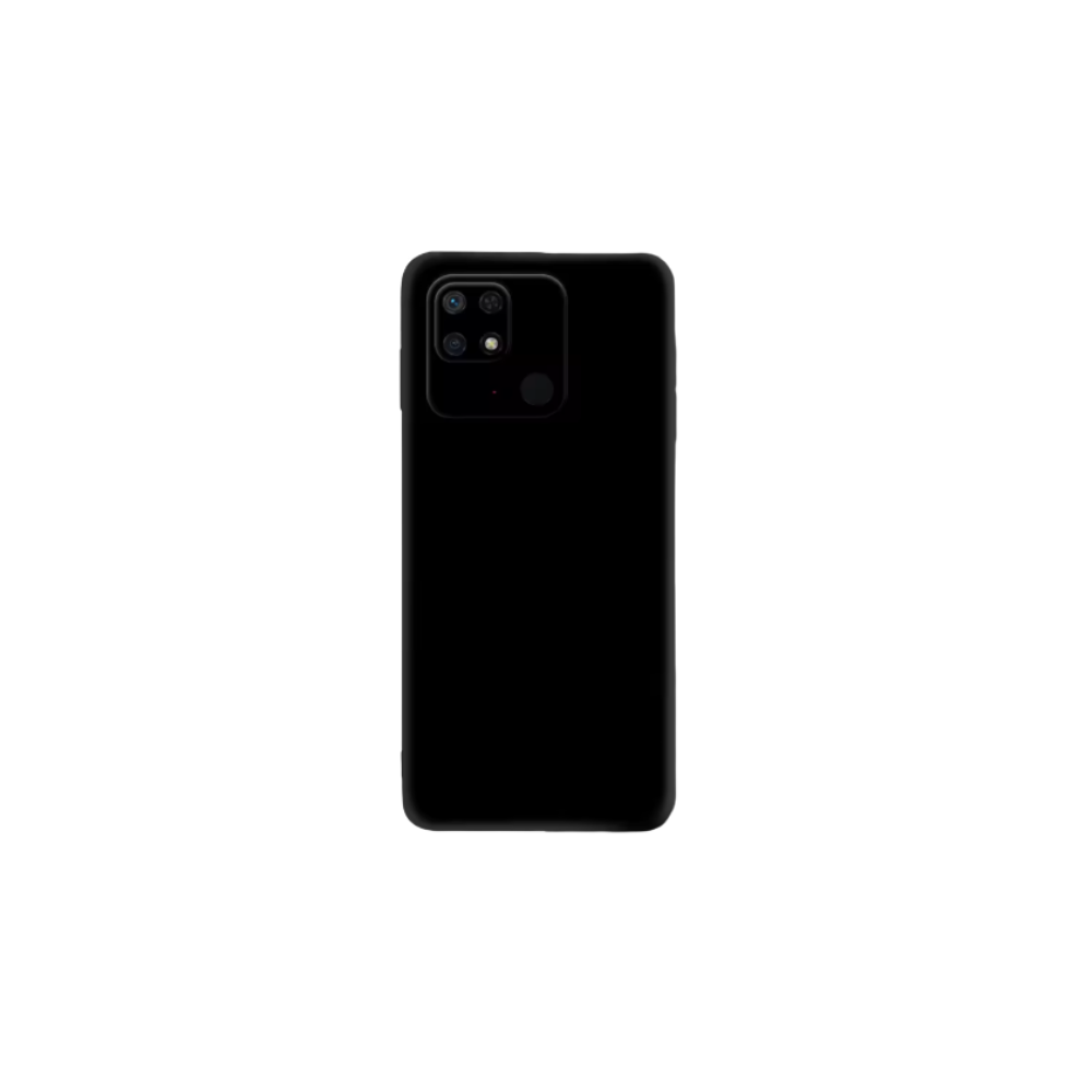 Capa Silicone Xiaomi Redmi 10C (Preta)
