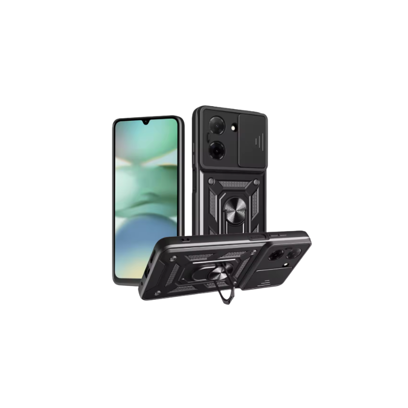 Capa Silicone Xiaomi Redmi A5 4G (Antiqueda Preta)