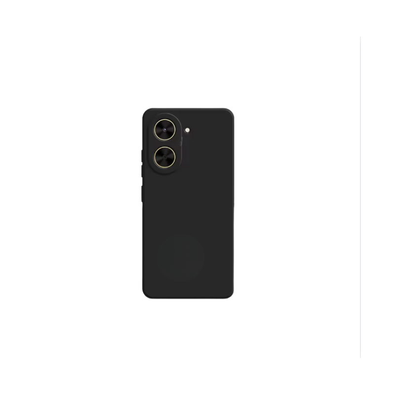 Capa Silicone Xiaomi Poco C71 (Preta)