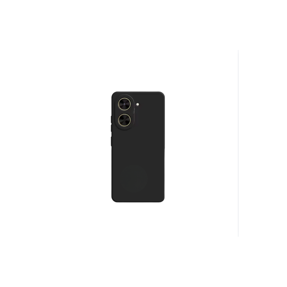 Capa Silicone Xiaomi Poco C71 (Preta)