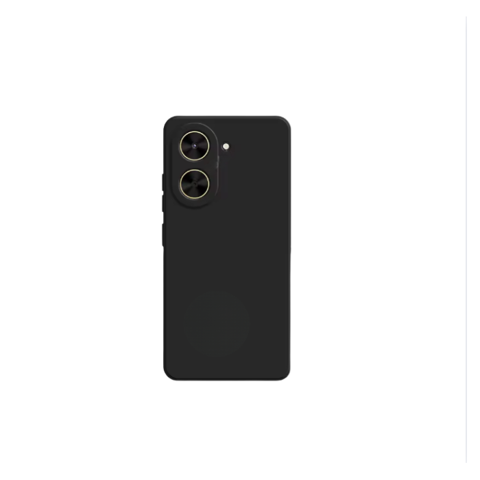 Capa Silicone Xiaomi Poco C71 (Preta)