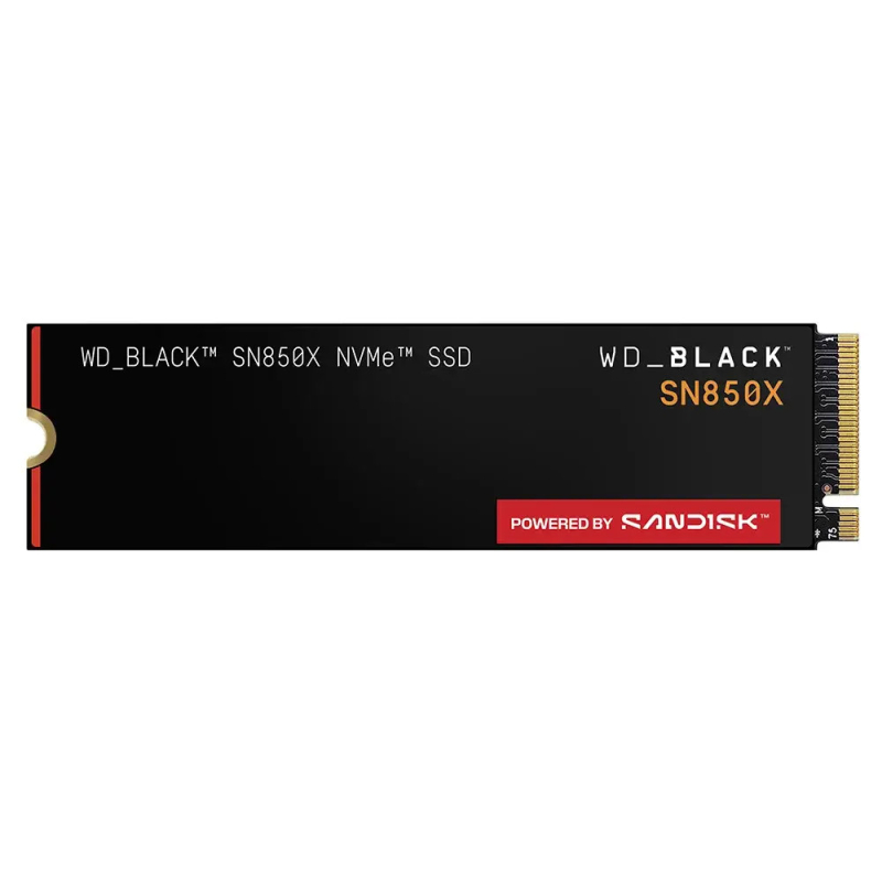 Disco SSD M.2 NVME Western Digital Black SN850X 8TB Gen4 - WDS800T2X0E