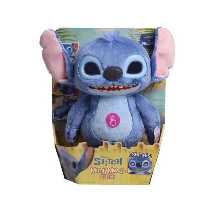 Stitch Peluche Olhos Mágicos