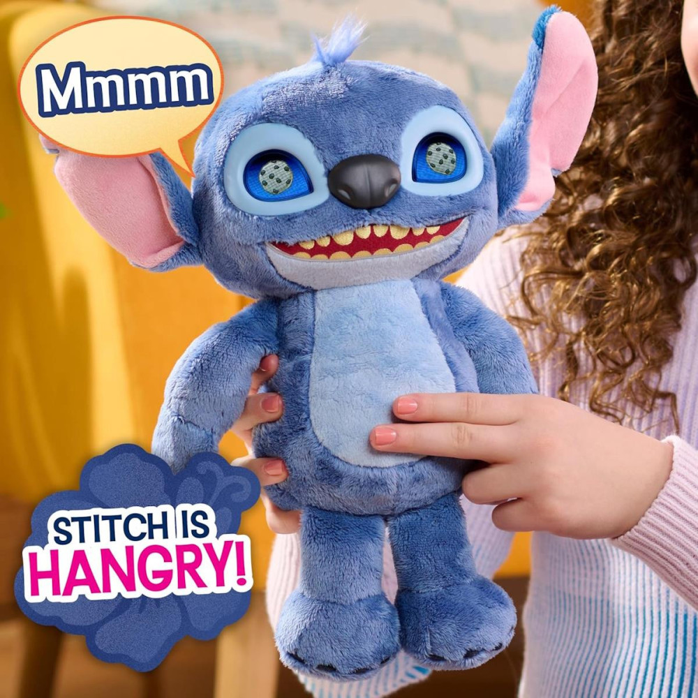 Stitch Peluche Olhos Mágicos